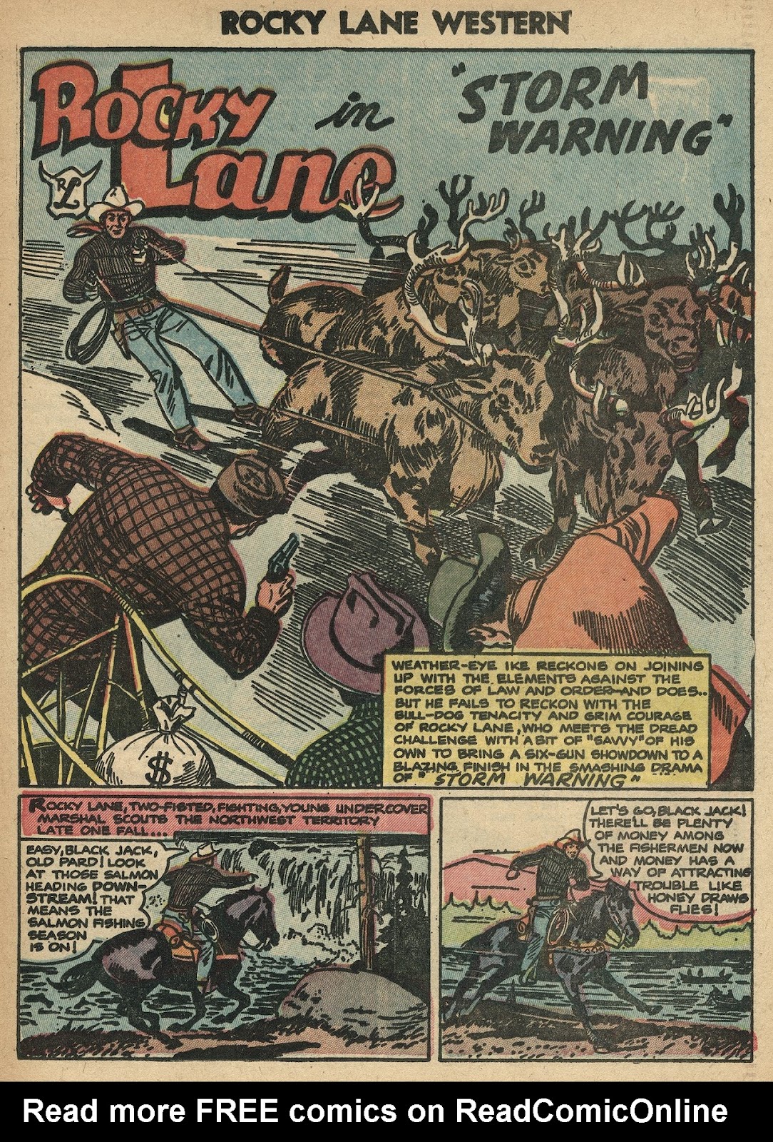 Rocky Lane Western (1954) issue 58 - Page 25