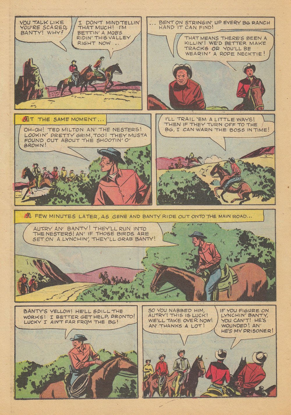 Gene Autry Comics (1946) issue 9 - Page 38