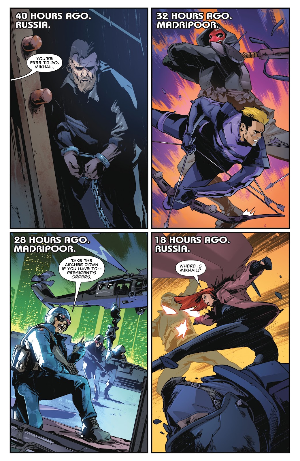 Black Widow & Hawkeye issue 1 - Page 17