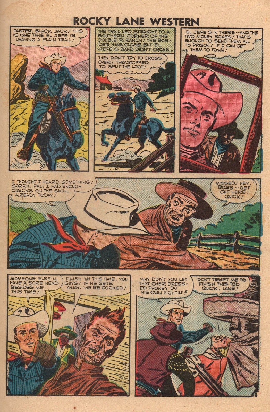 Rocky Lane Western (1954) issue 76 - Page 25