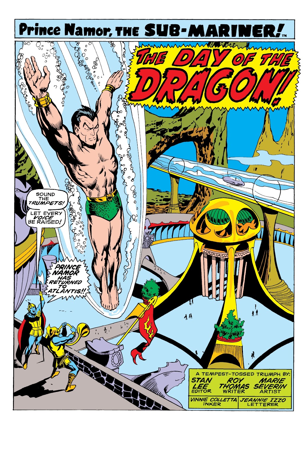 Namor, The Sub-Mariner Epic Collection: Enter The Sub-Mariner issue Who Strikes For Atlantis (Part 2) - Page 2