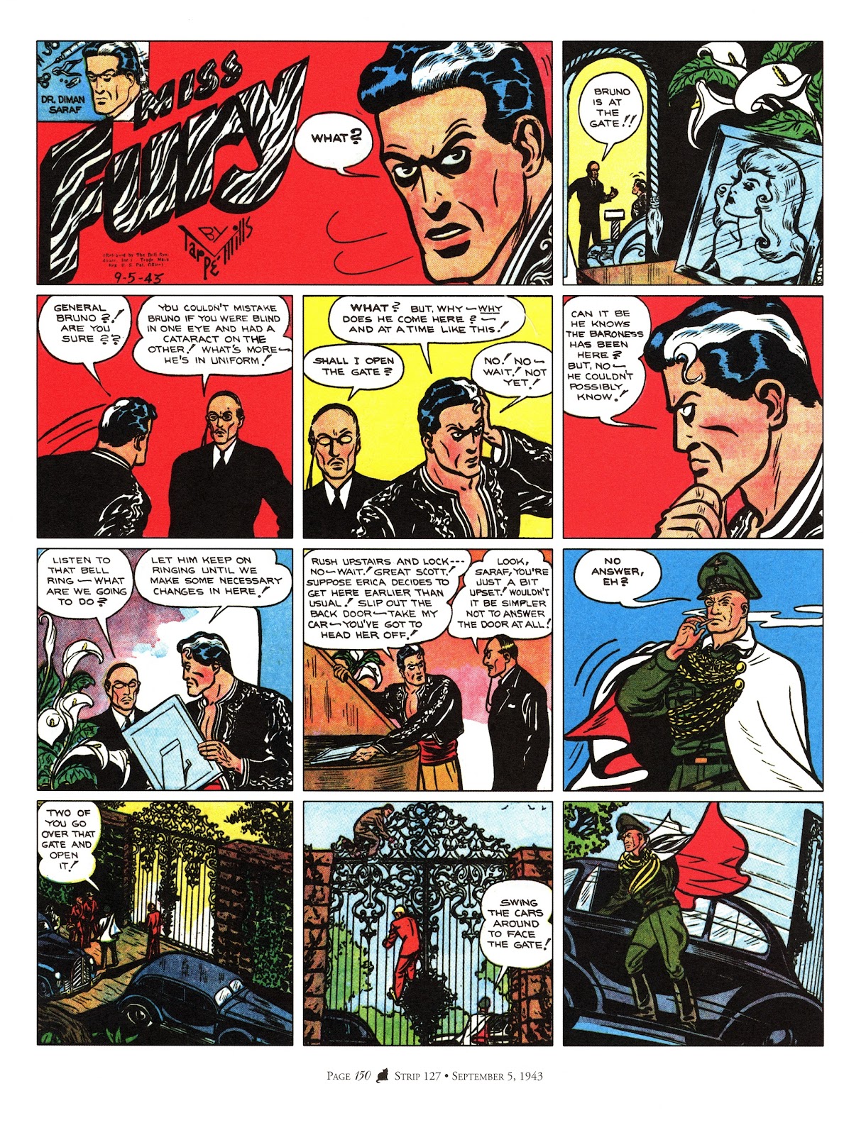 Miss Fury: Sensational Sundays 1941-1944 issue TPB - Page 158