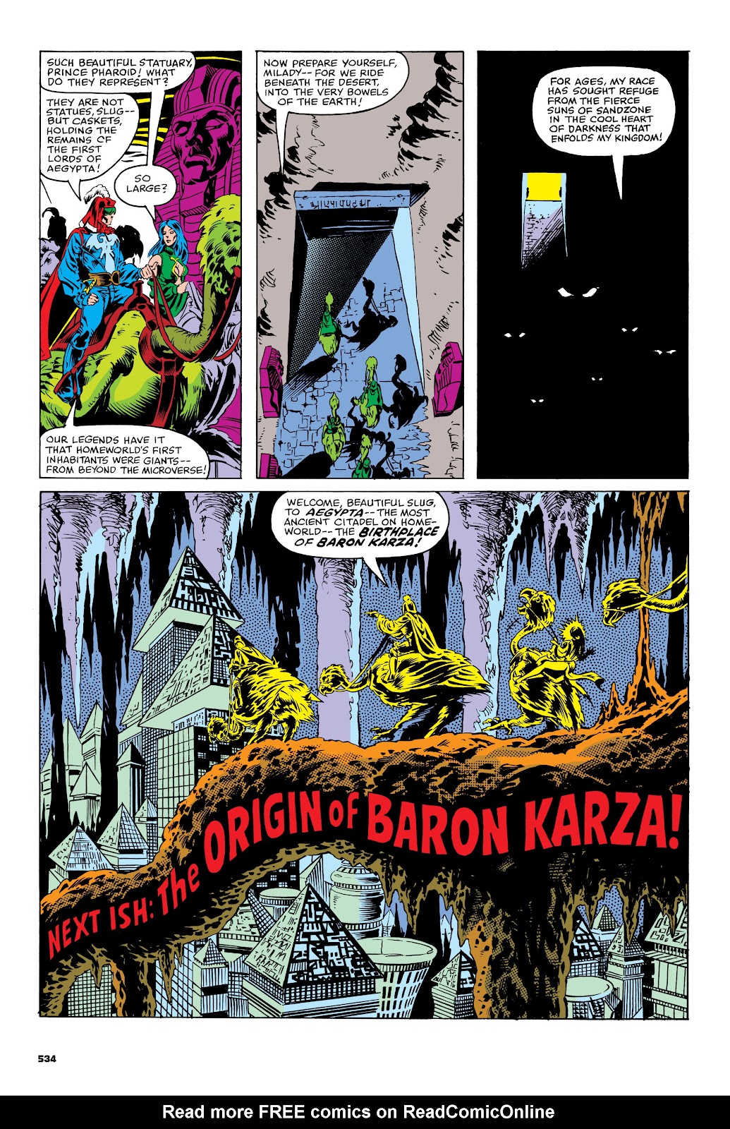 Micronauts: The Original Marvel Years Omnibus issue TPB (Part 3) - Page 45