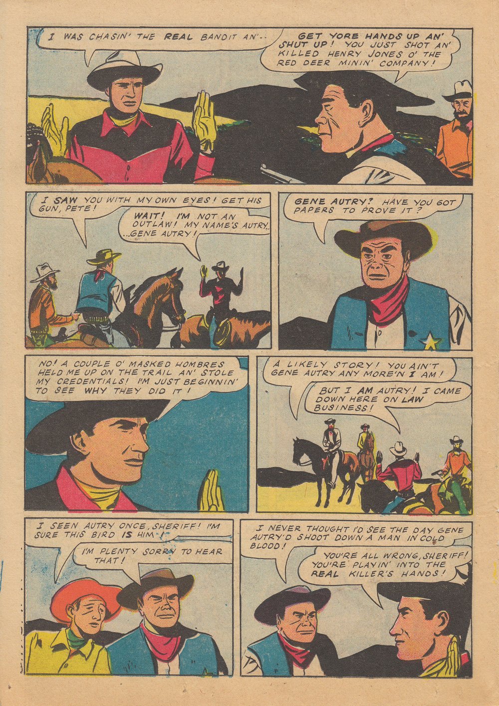 Gene Autry Comics (1946) issue 4 - Page 36