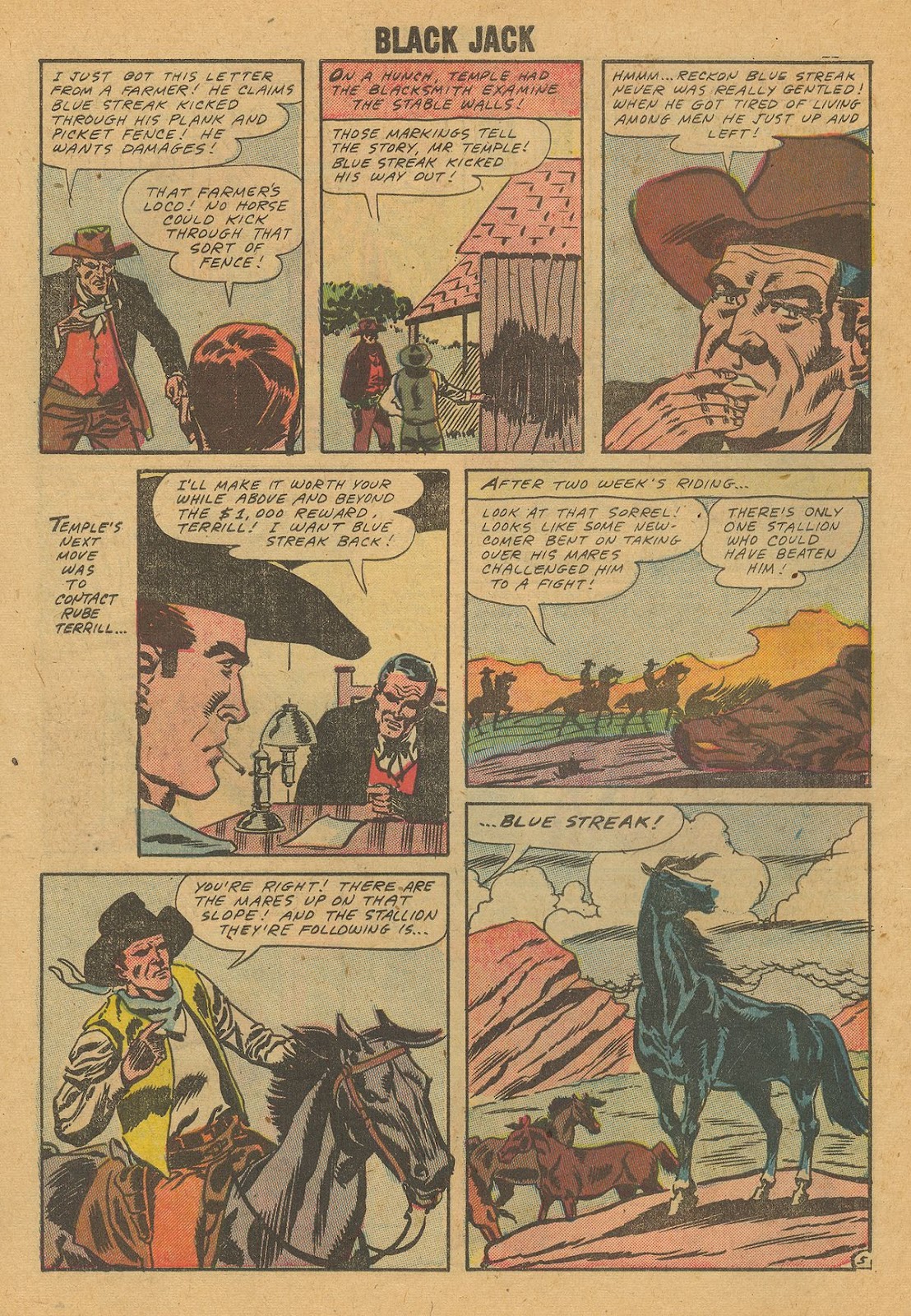 Rocky Lane's Black Jack issue 24 - Page 30