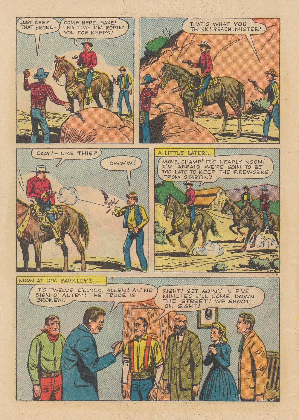 Gene Autry Comics (1946) issue 31 - Page 40