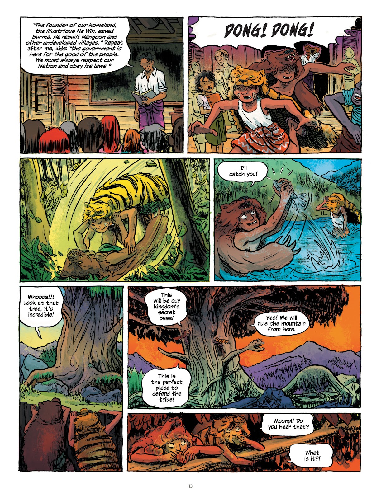 Burmese Moons issue TPB - Page 14