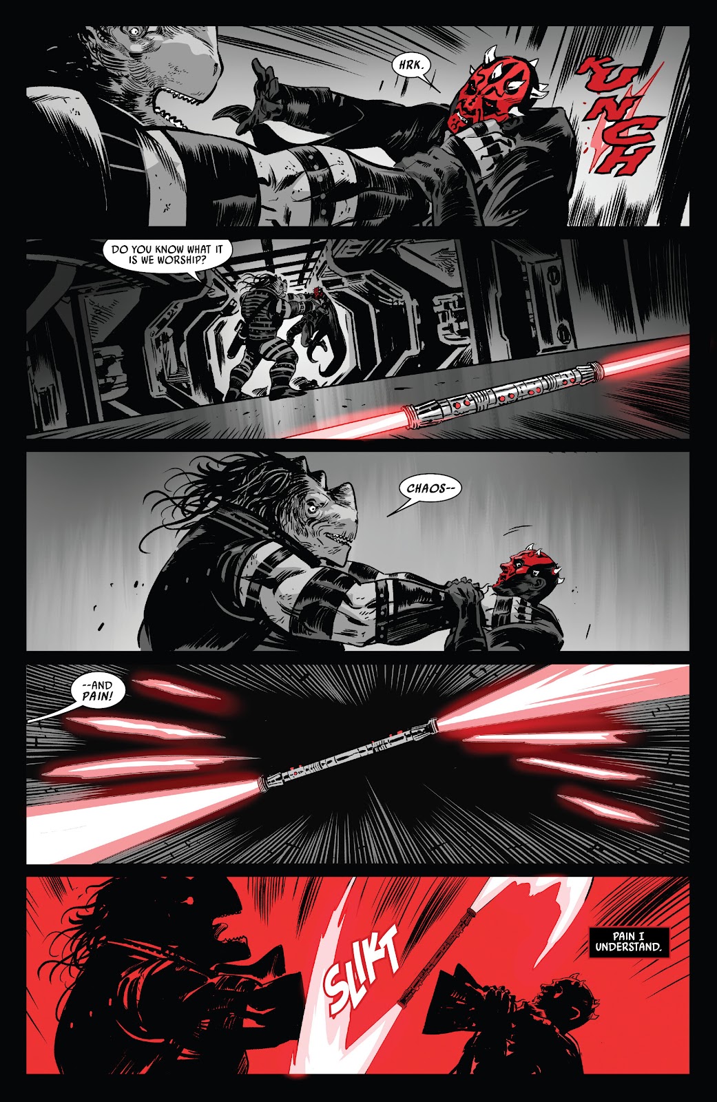 Star Wars: Darth Maul - Black, White & Red issue 1 - Page 21