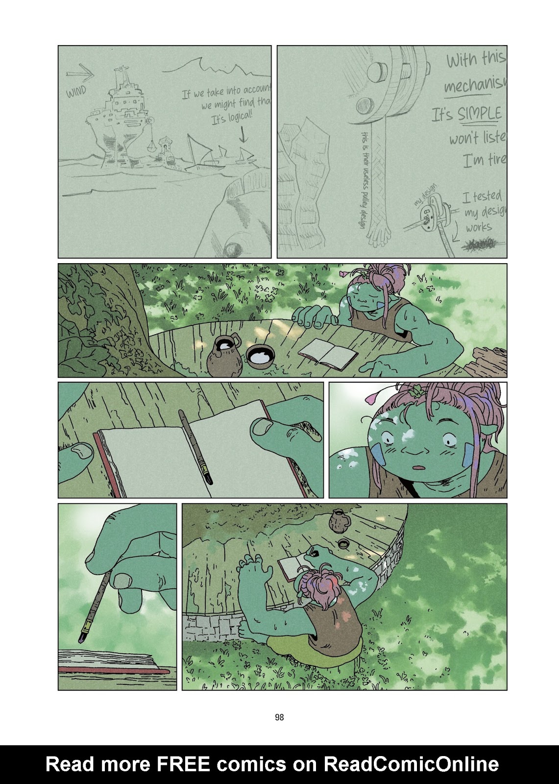 Hana and Taru: The Forest Giants issue TPB (Part 1) - Page 96