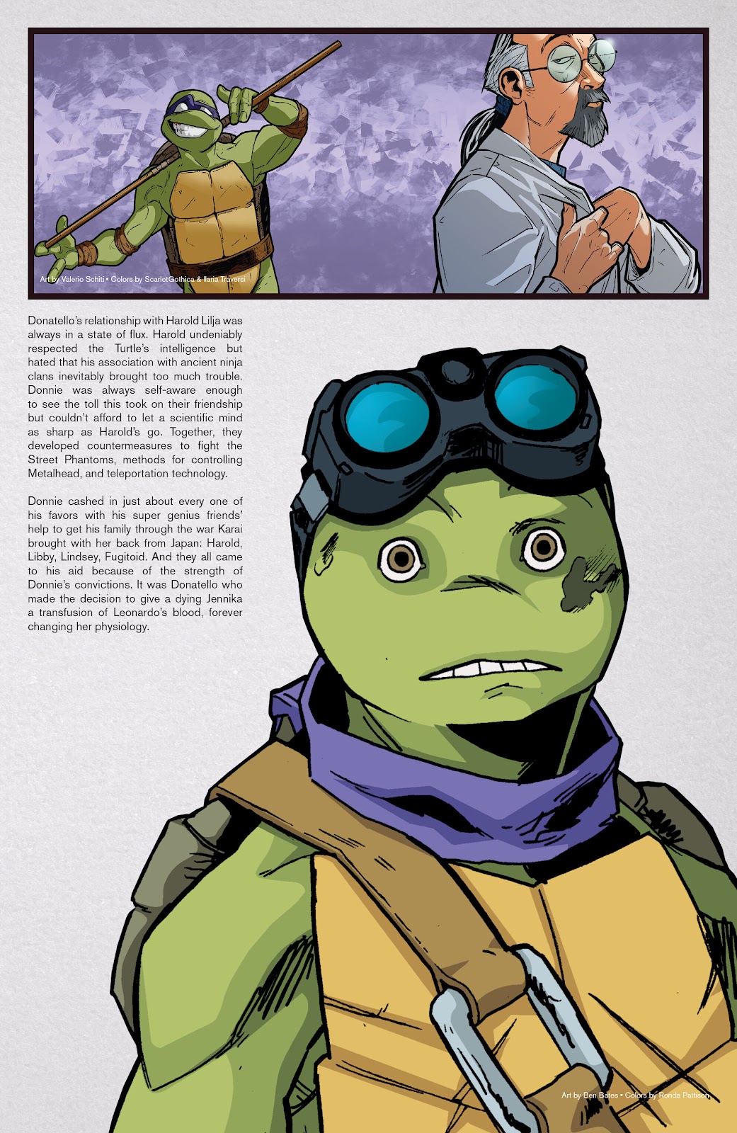 Teenage Mutant Ninja Turtles: Sourcebook issue 1 - Page 20