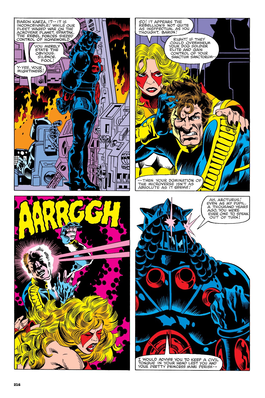 Micronauts: The Original Marvel Years Omnibus issue TPB (Part 1) - Page 203