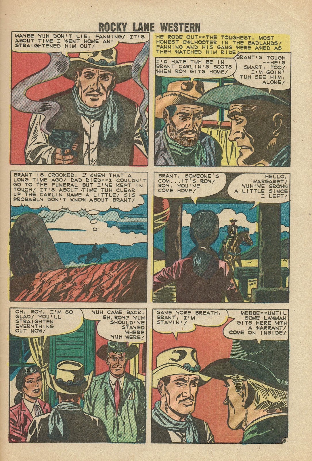 Rocky Lane Western (1954) issue 85 - Page 25