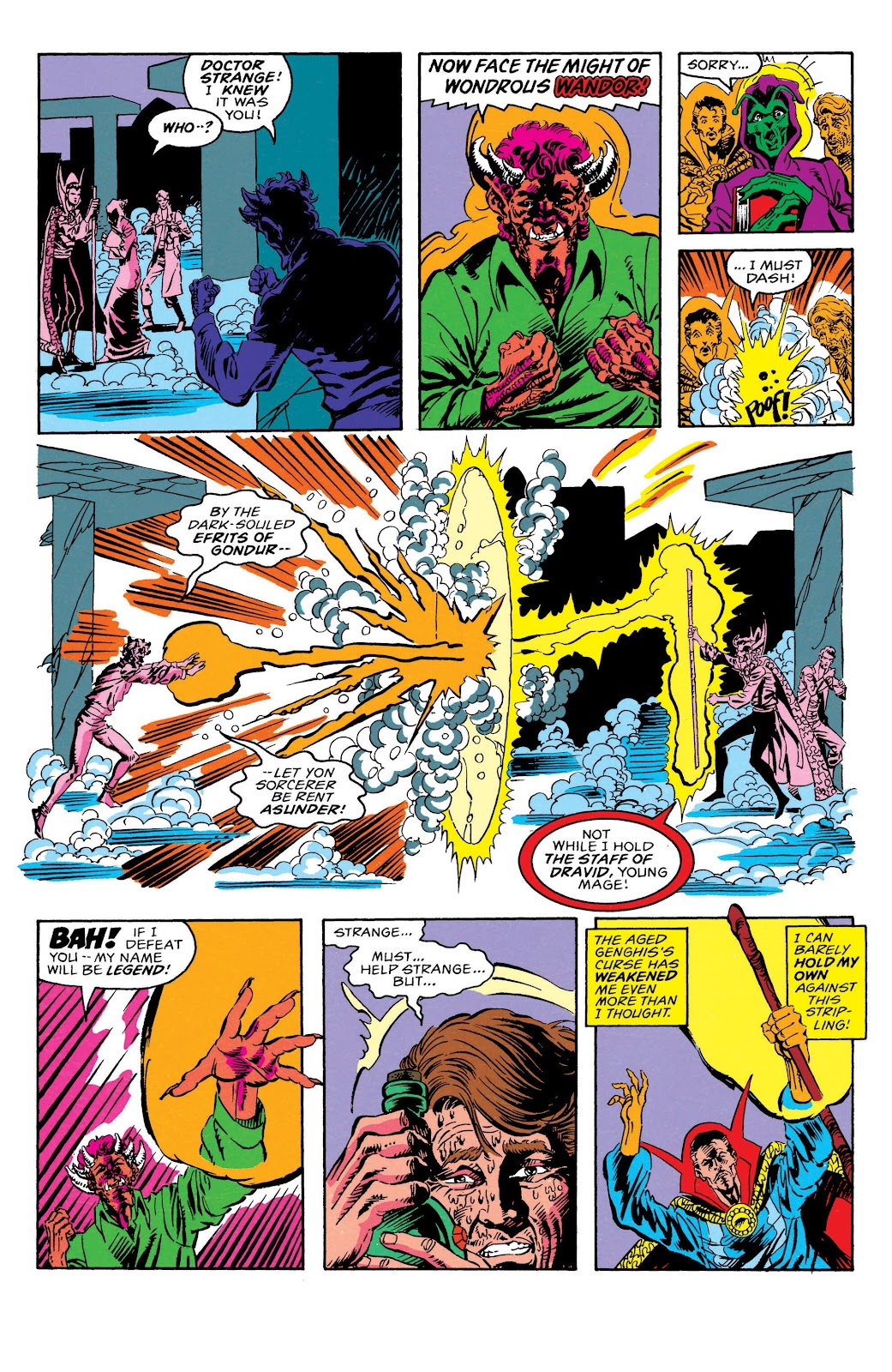 Doctor Strange Epic Collection: Infinity War issue Nightmare on Bleecker Street (Part 1) - Page 22