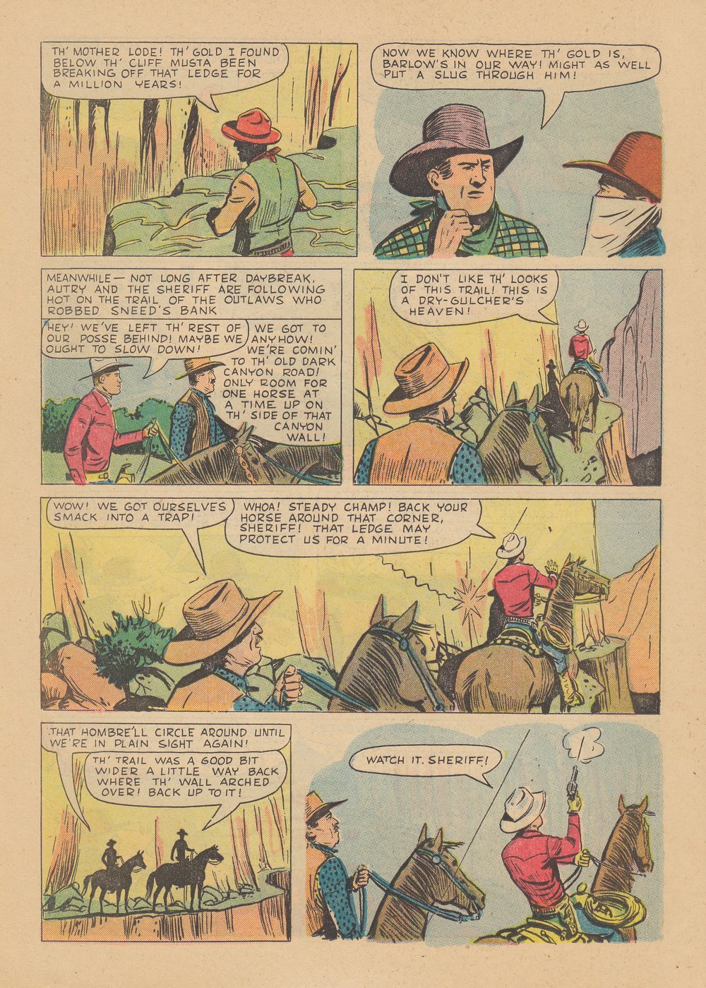 Gene Autry Comics (1946) issue 24 - Page 16