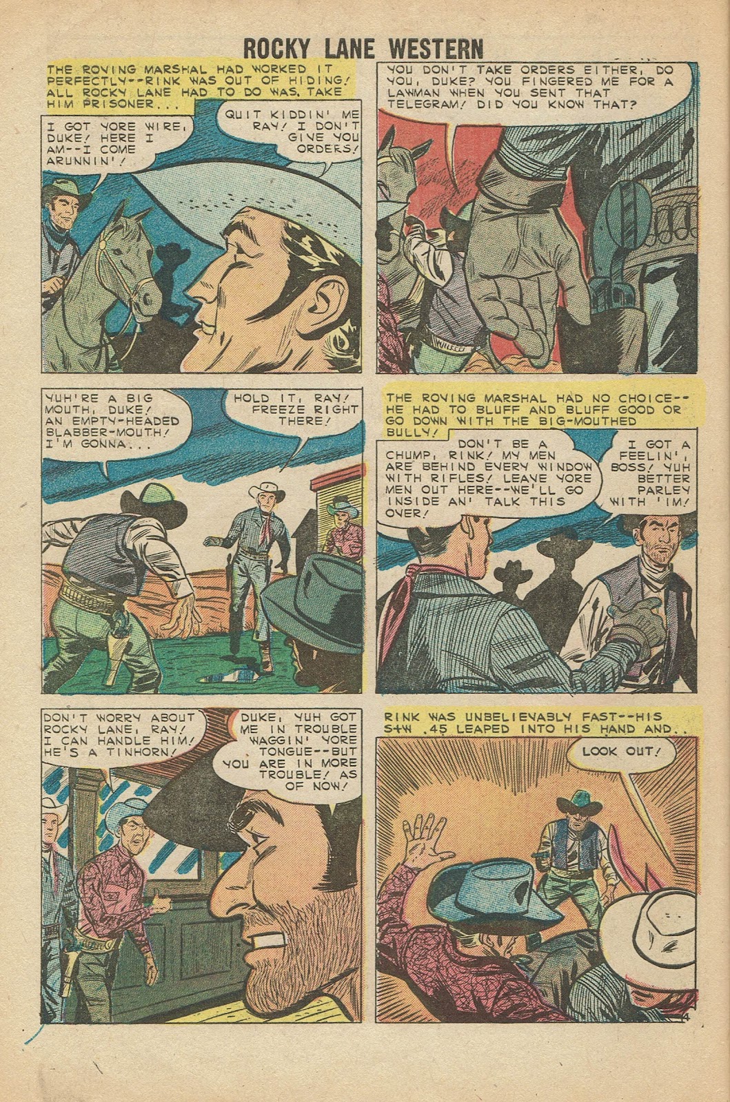 Rocky Lane Western (1954) issue 85 - Page 32