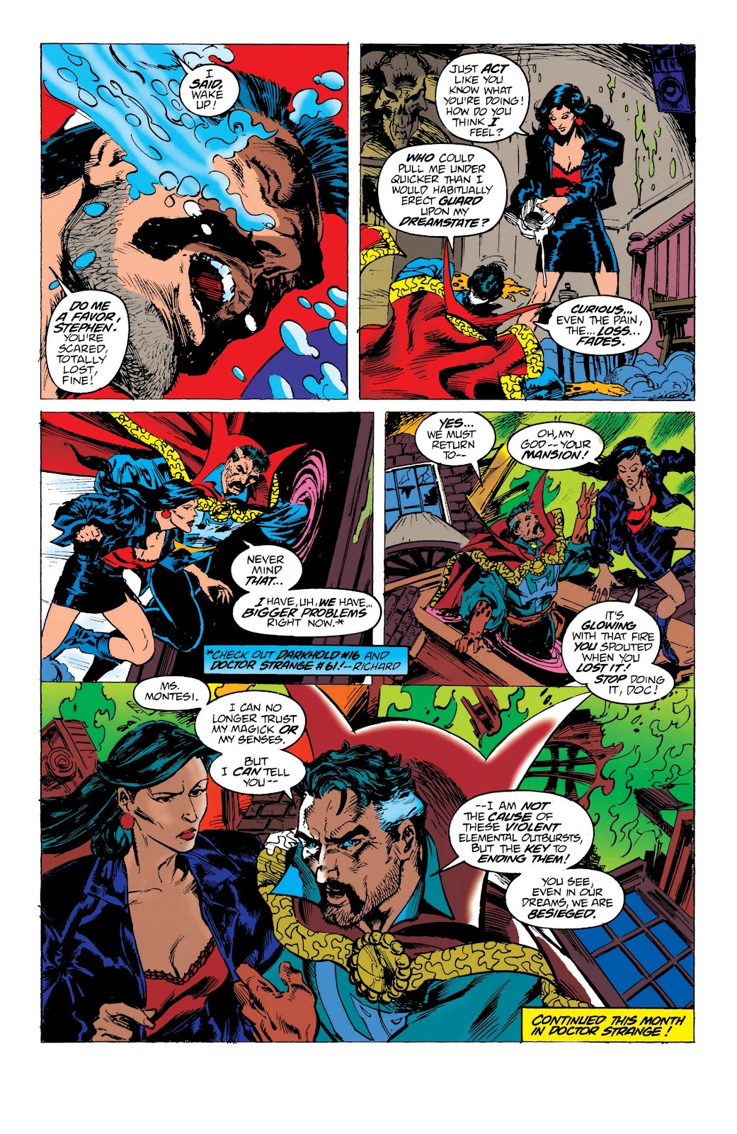 Doctor Strange Epic Collection: Infinity War issue Nightmare on Bleecker Street (Part 2) - Page 223