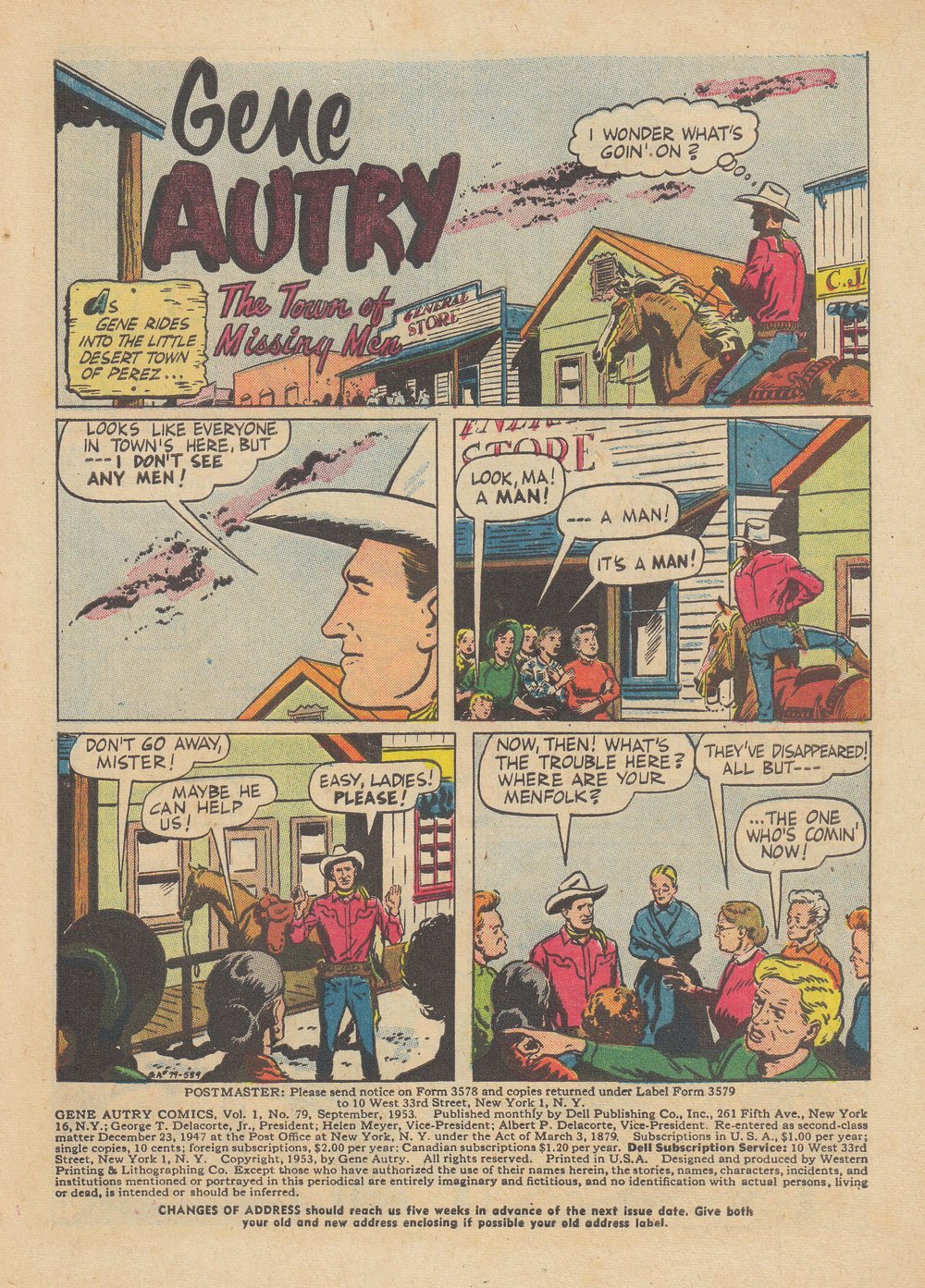 Gene Autry Comics (1946) issue 79 - Page 3