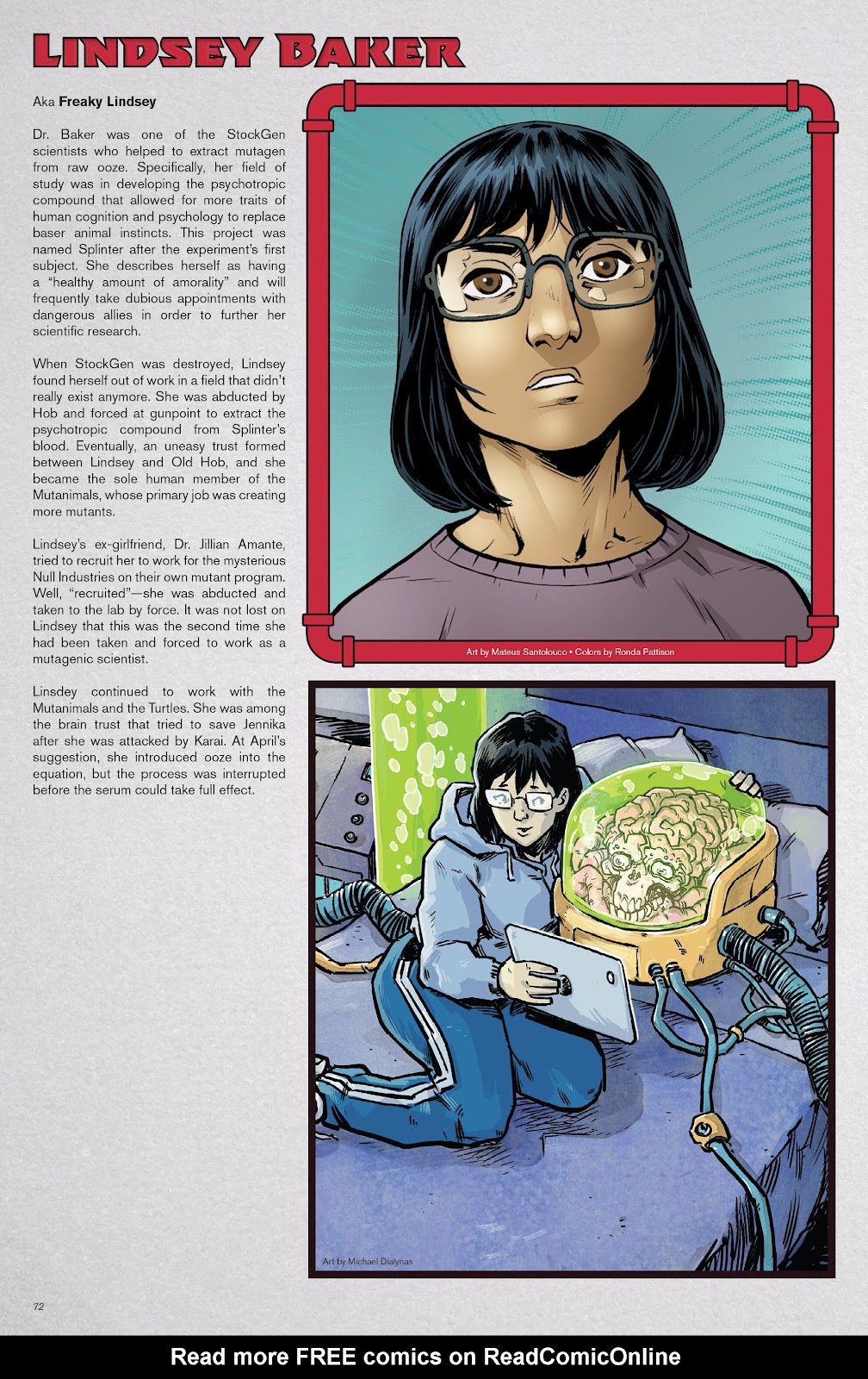 Teenage Mutant Ninja Turtles: Sourcebook issue 1 - Page 64