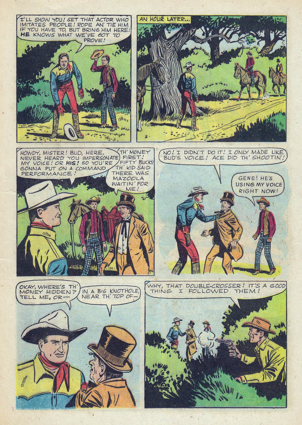 Gene Autry Comics (1946) issue 44 - Page 21
