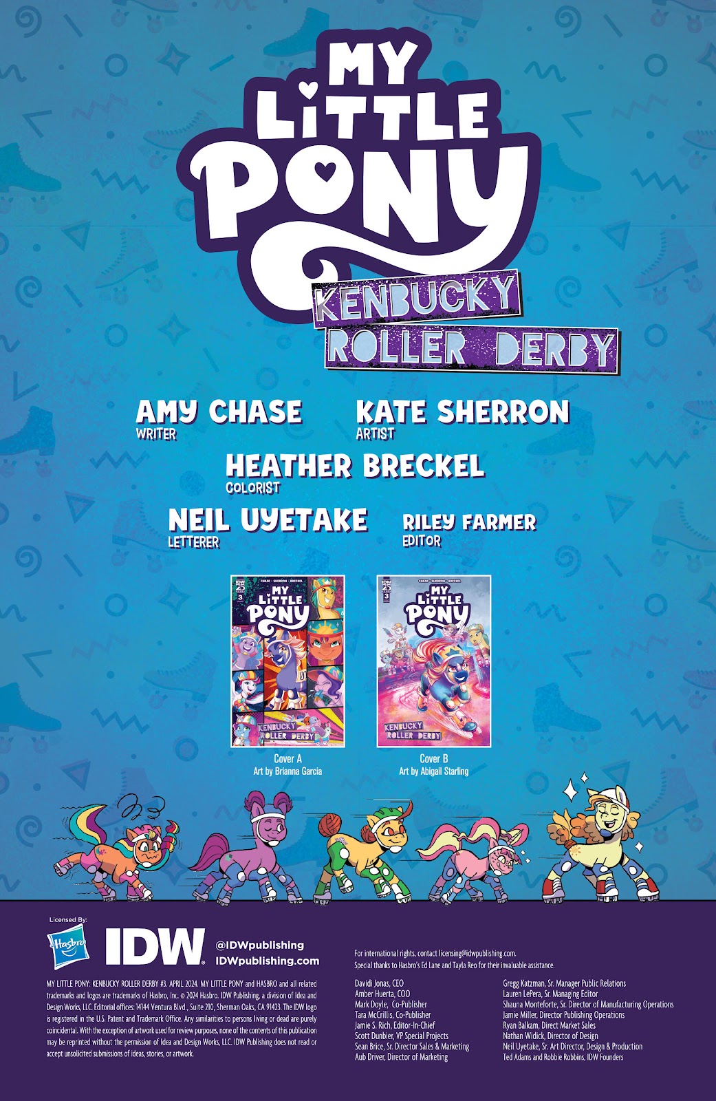 My Little Pony: Kenbucky Roller Derby issue 3 - Page 2