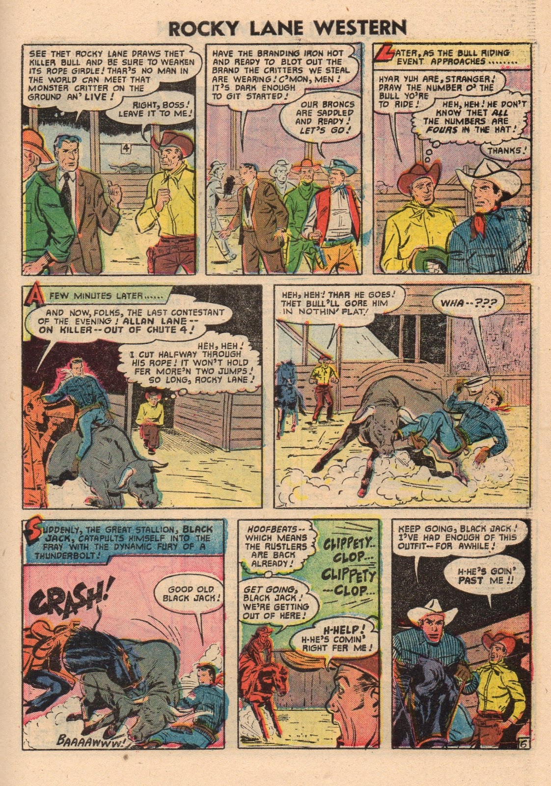 Rocky Lane Western (1954) issue 71 - Page 27