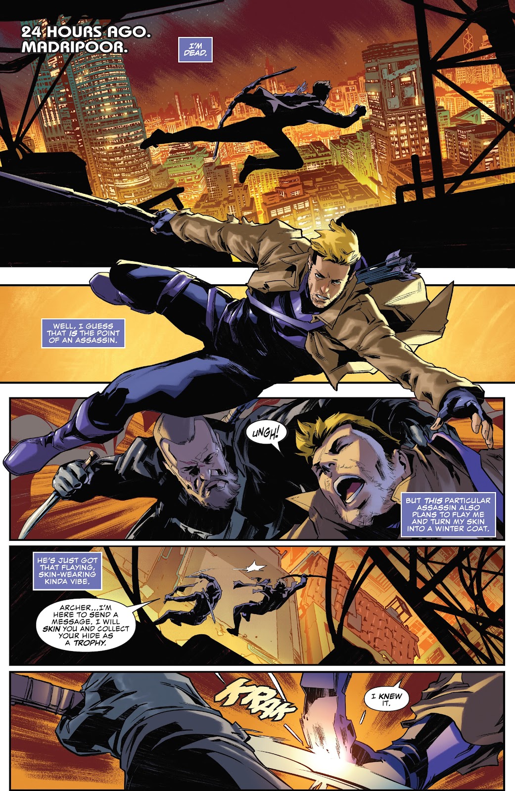 Black Widow and Hawkeye issue 1 - Page 7