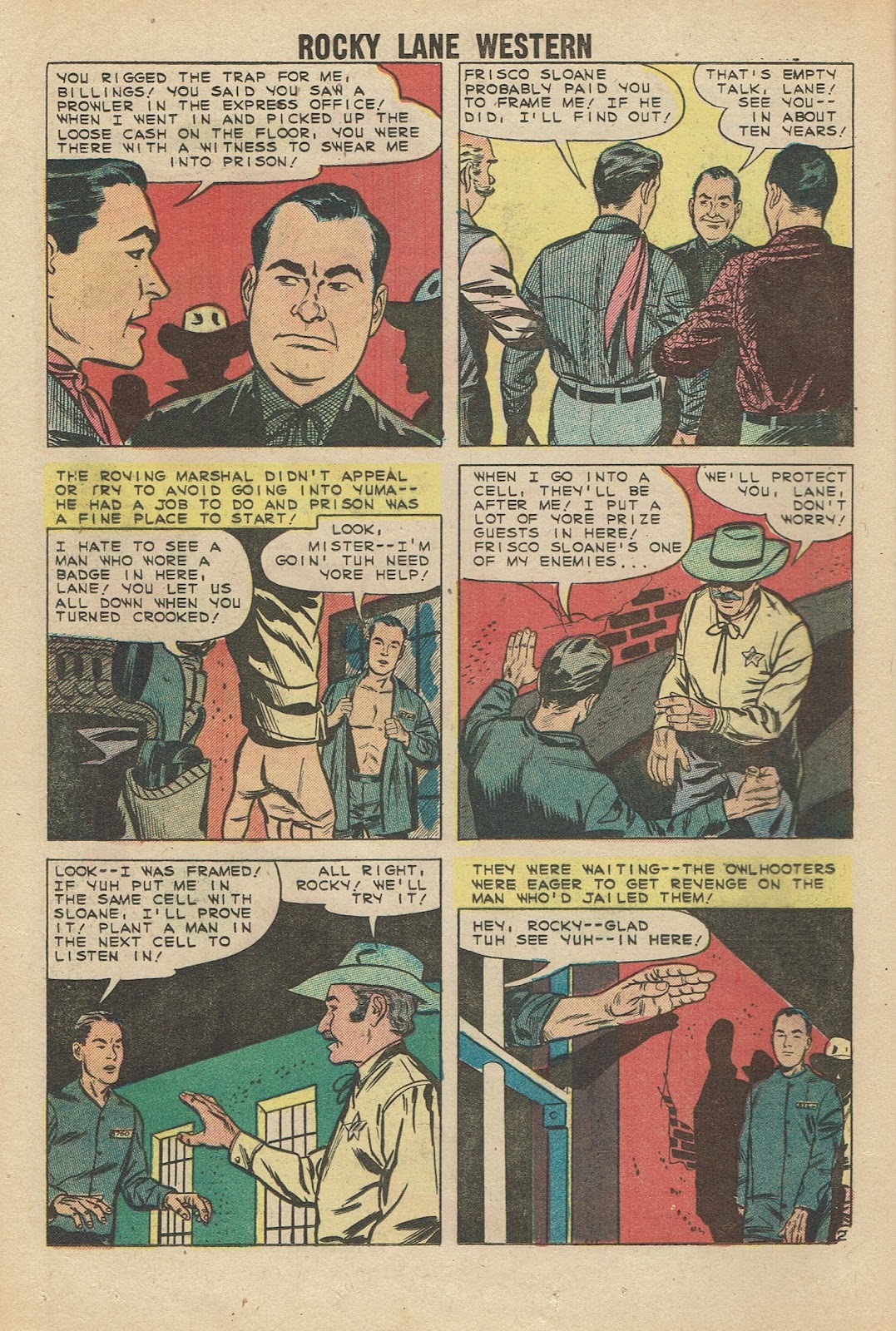 Rocky Lane Western (1954) issue 85 - Page 16