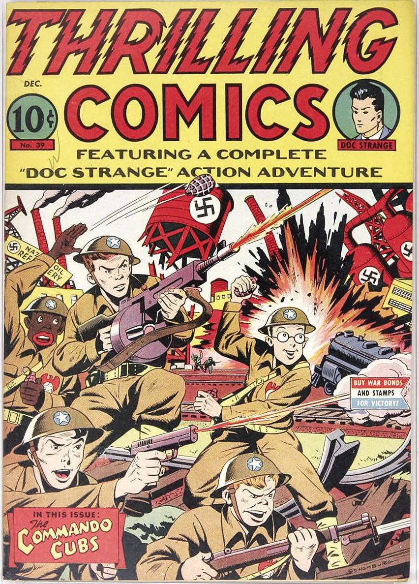 Thrilling Comics (1940) issue 39 - Page 1