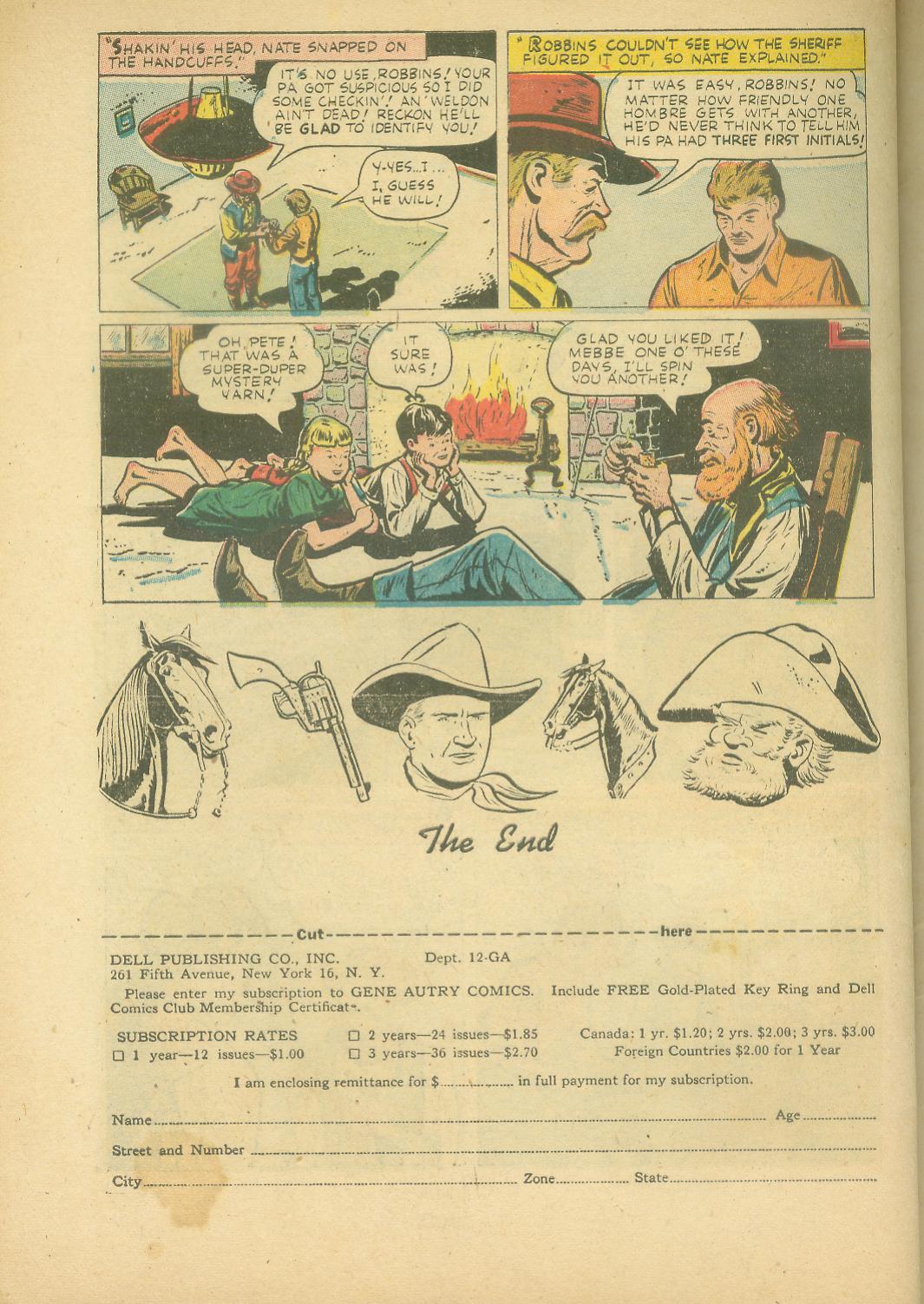 Gene Autry Comics (1946) issue 58 - Page 34