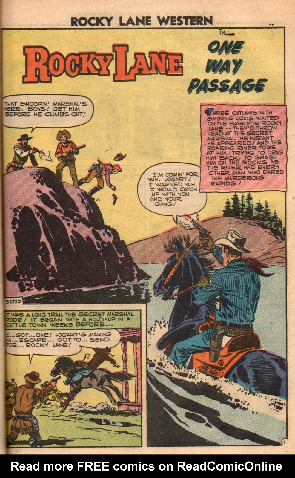 Rocky Lane Western (1954) issue 79 - Page 43