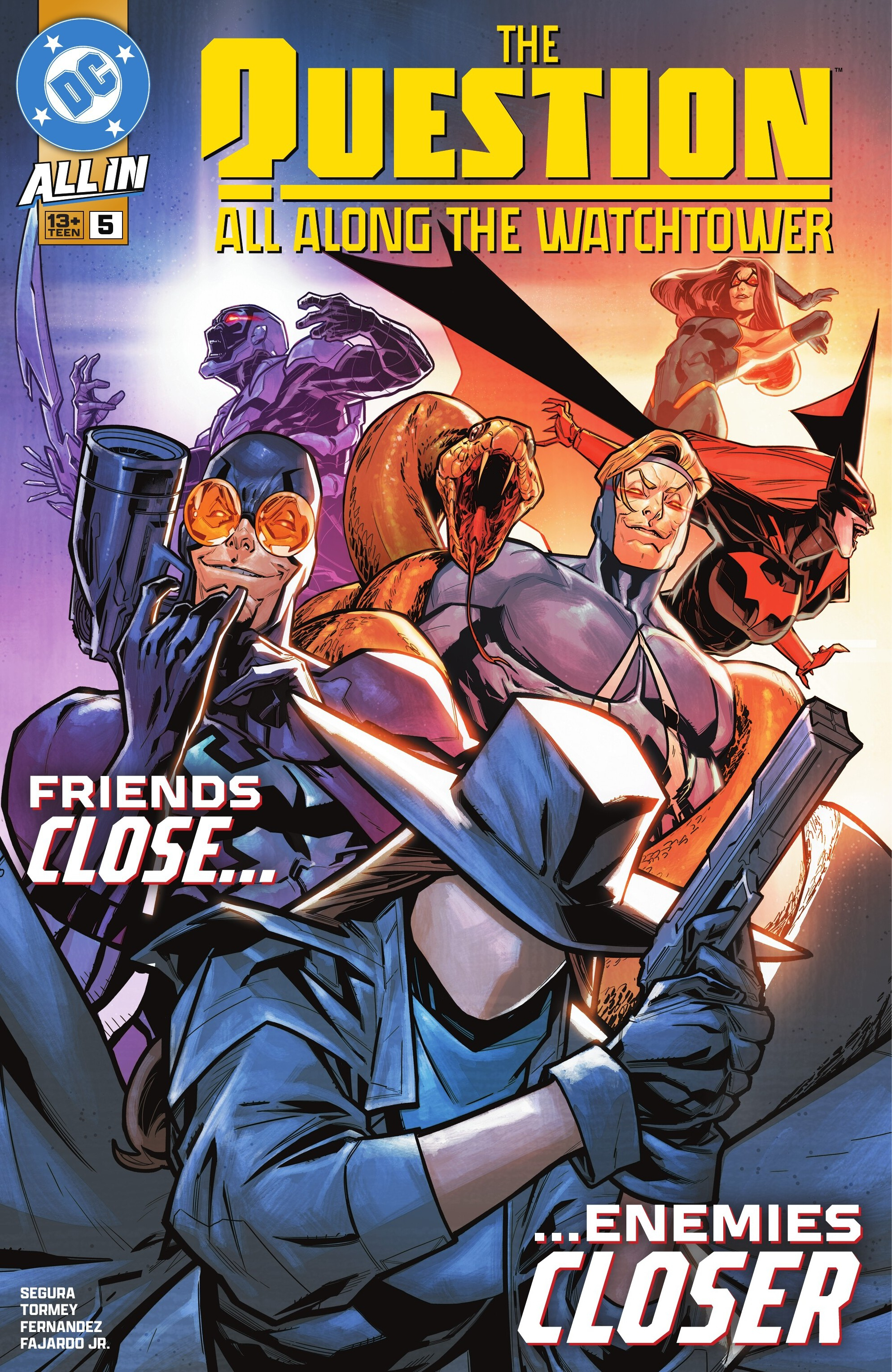 The Question: All Along the Watchtower  chapter 5 page 1