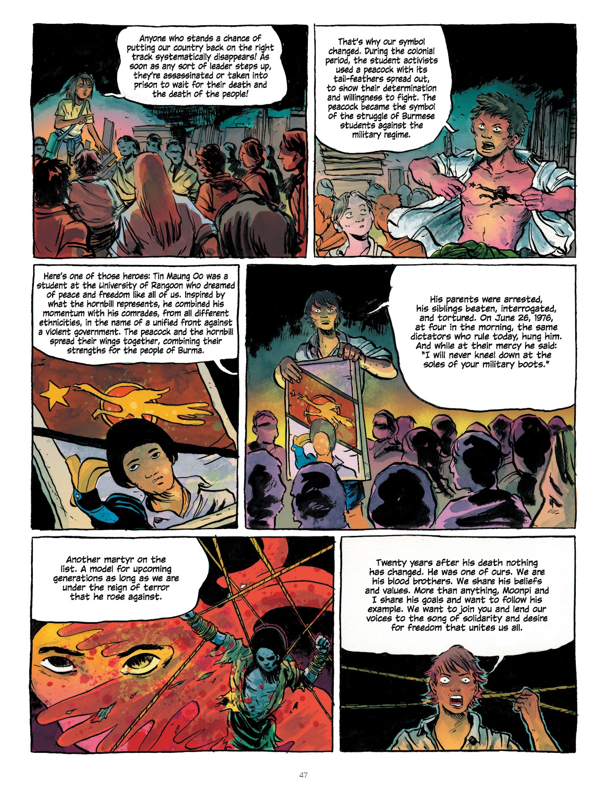 Burmese Moons issue TPB - Page 48