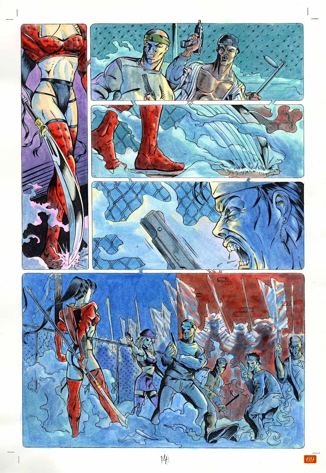 Shi: The Way of the Warrior – Original Art Edition issue TPB - Page 69