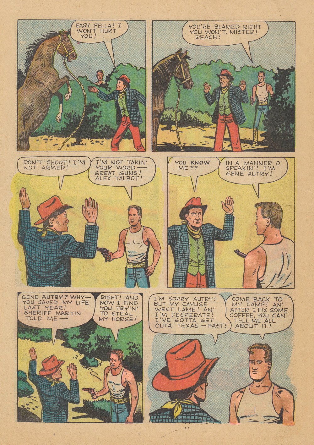 Gene Autry Comics (1946) issue 28 - Page 12