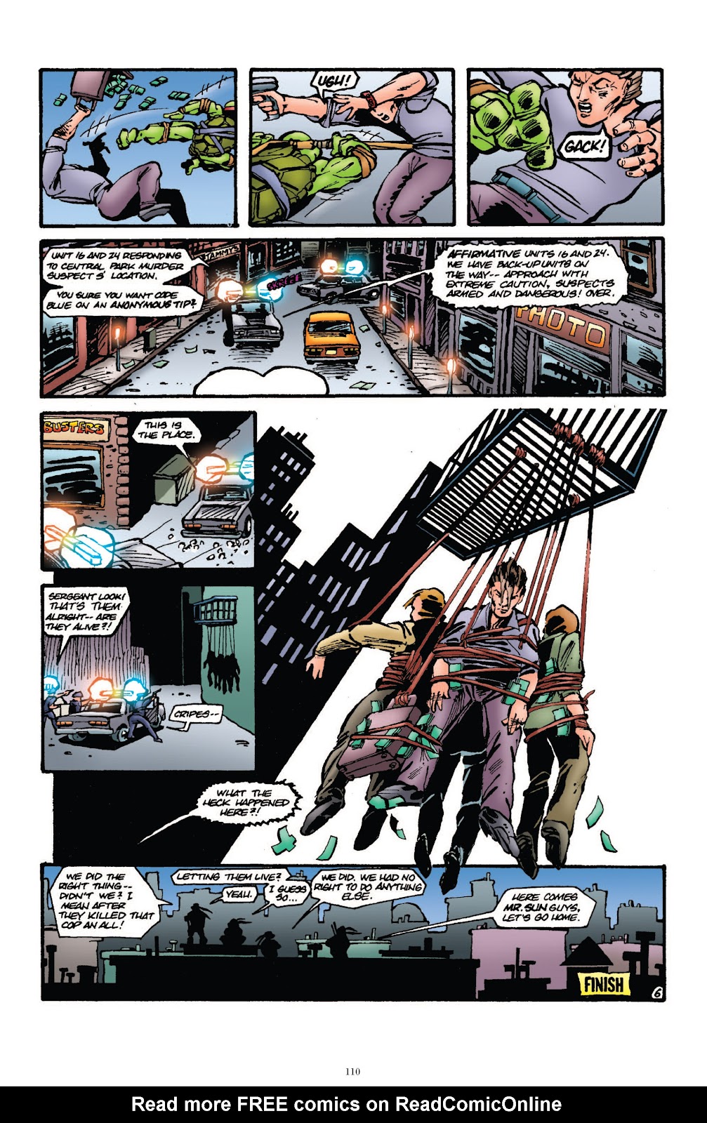 Teenage Mutant Ninja Turtles Classics issue Vol. 1 - Page 110