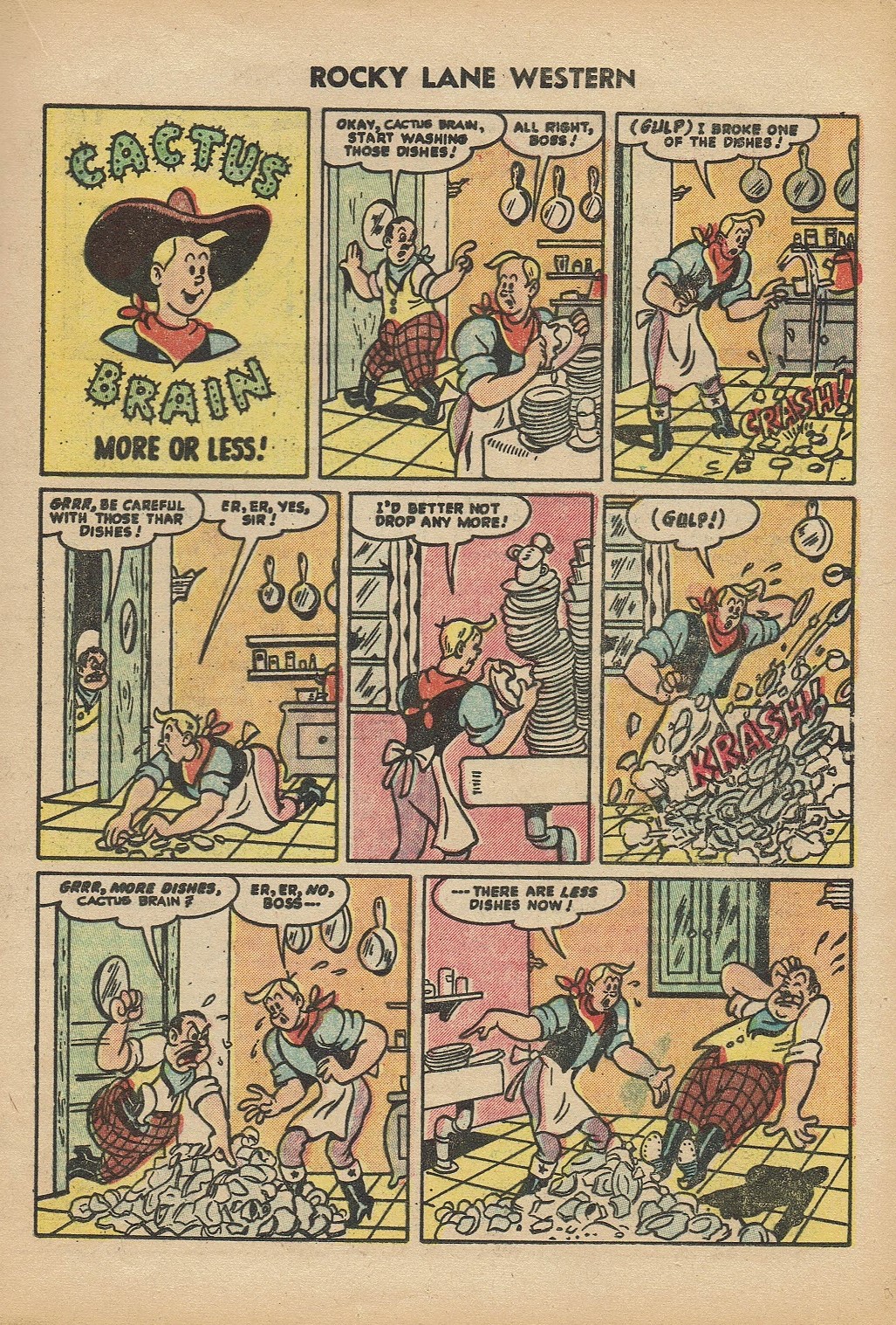 Rocky Lane Western (1954) issue 61 - Page 17