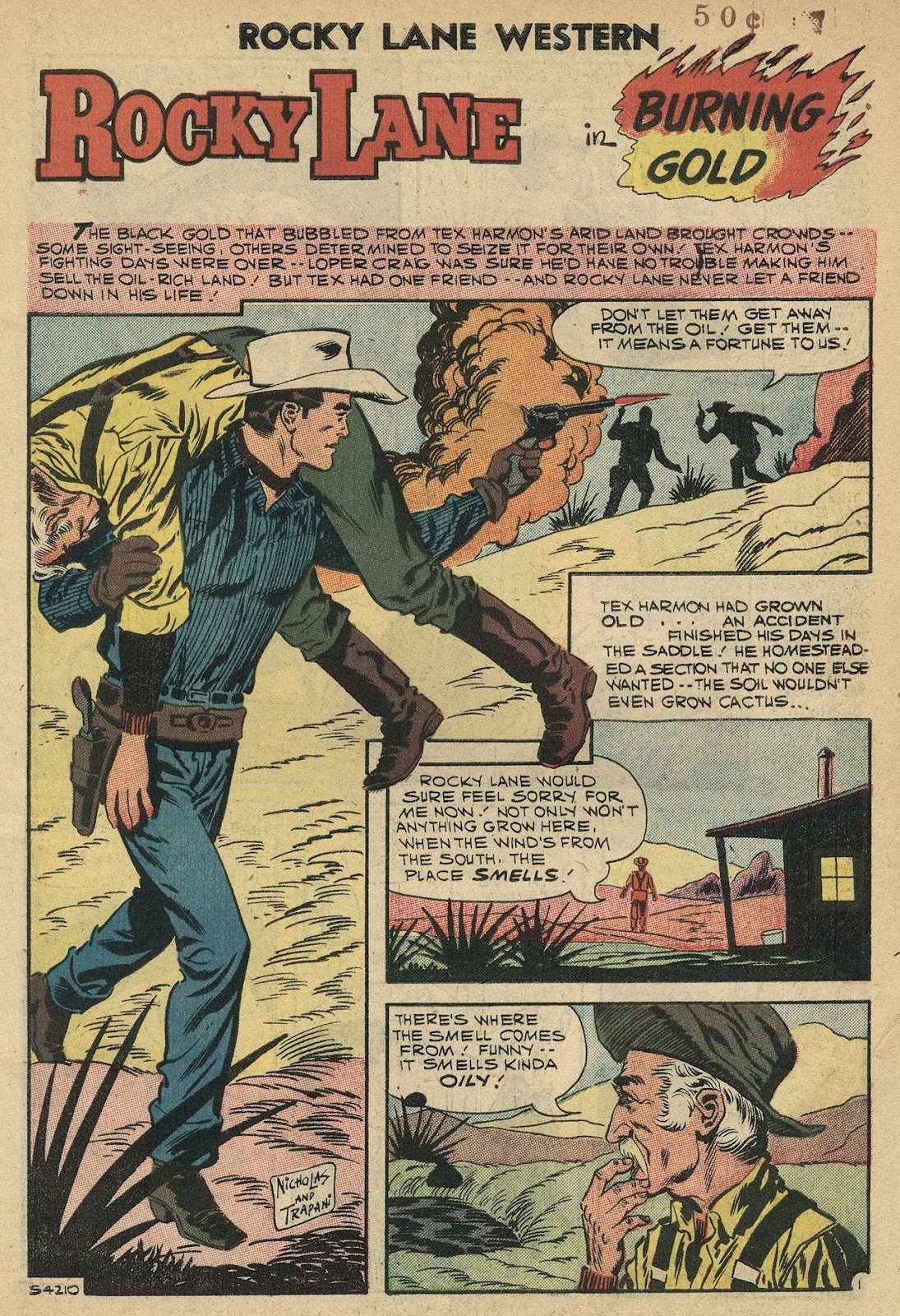 Rocky Lane Western (1954) issue 82 - Page 3