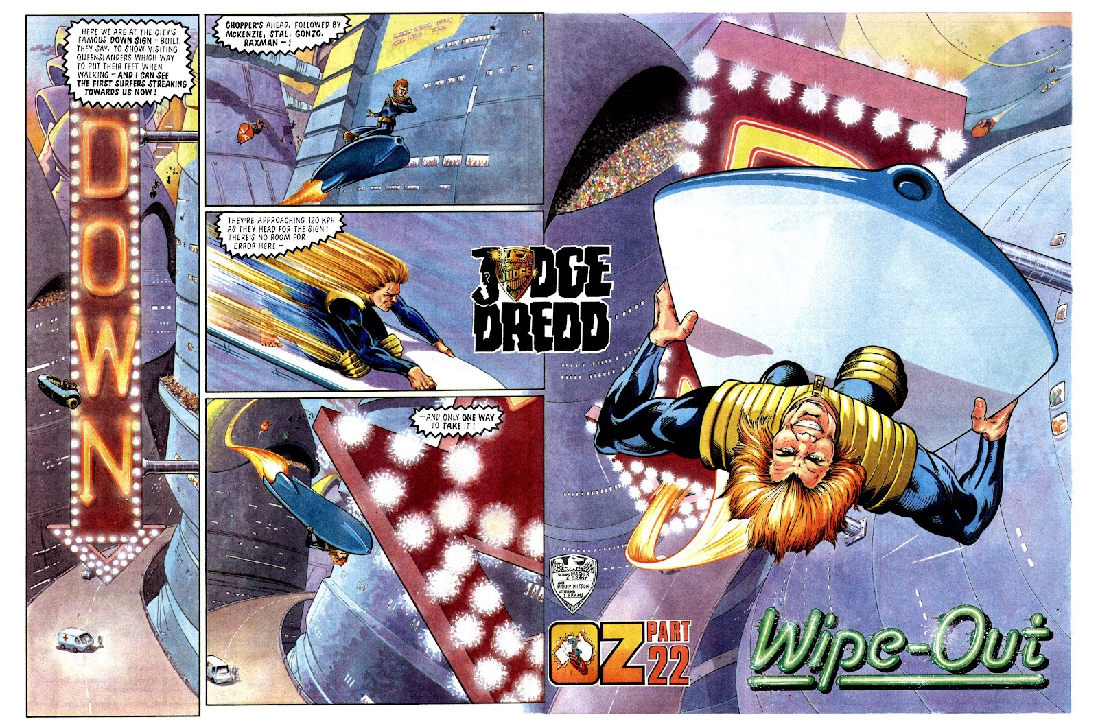 Judge Dredd: The Complete Judge Dredd in Oz issue TPB - Page 149