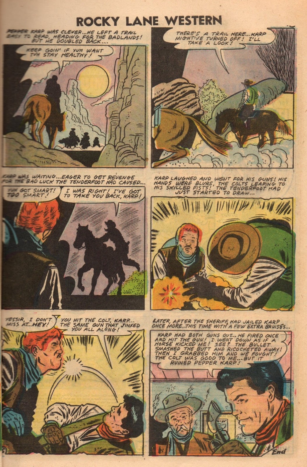 Rocky Lane Western (1954) issue 79 - Page 15