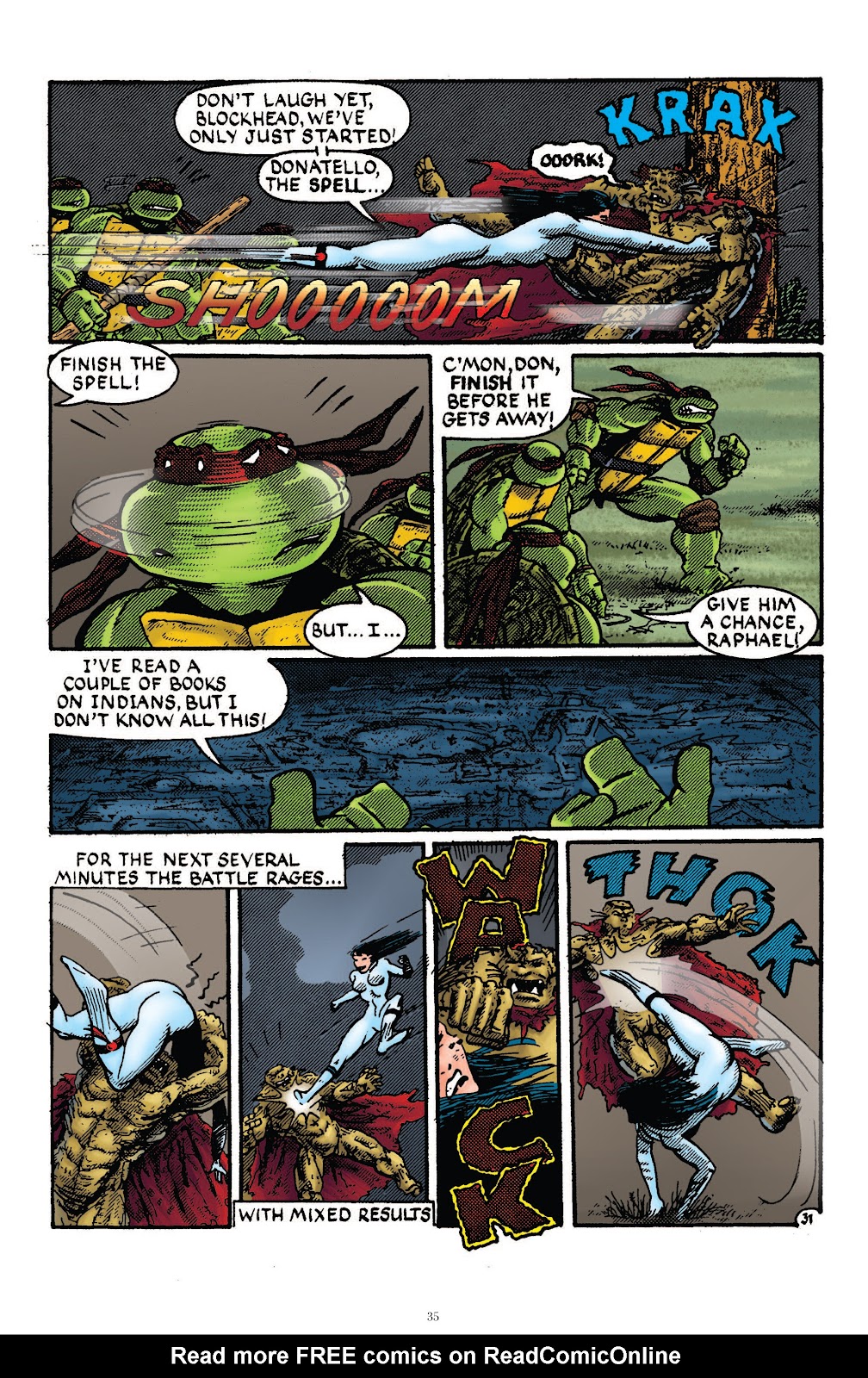 Teenage Mutant Ninja Turtles Classics issue Vol. 3 - Page 34