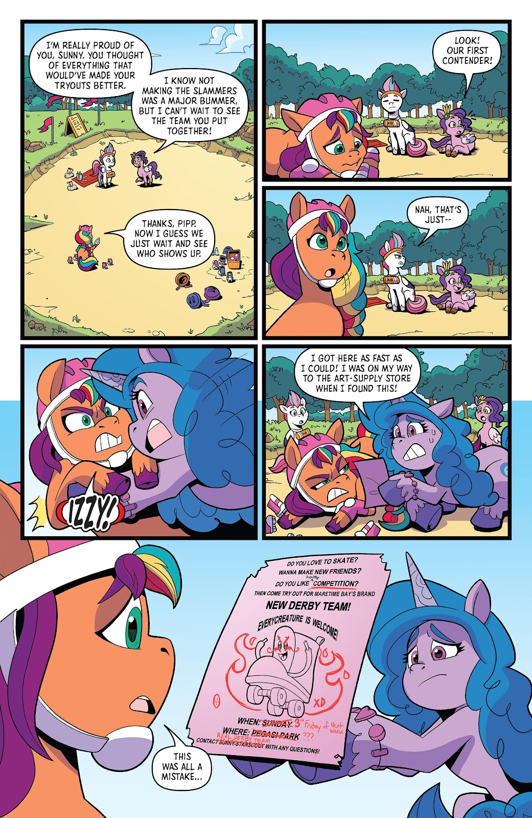 My Little Pony: Kenbucky Roller Derby issue 1 - Page 11