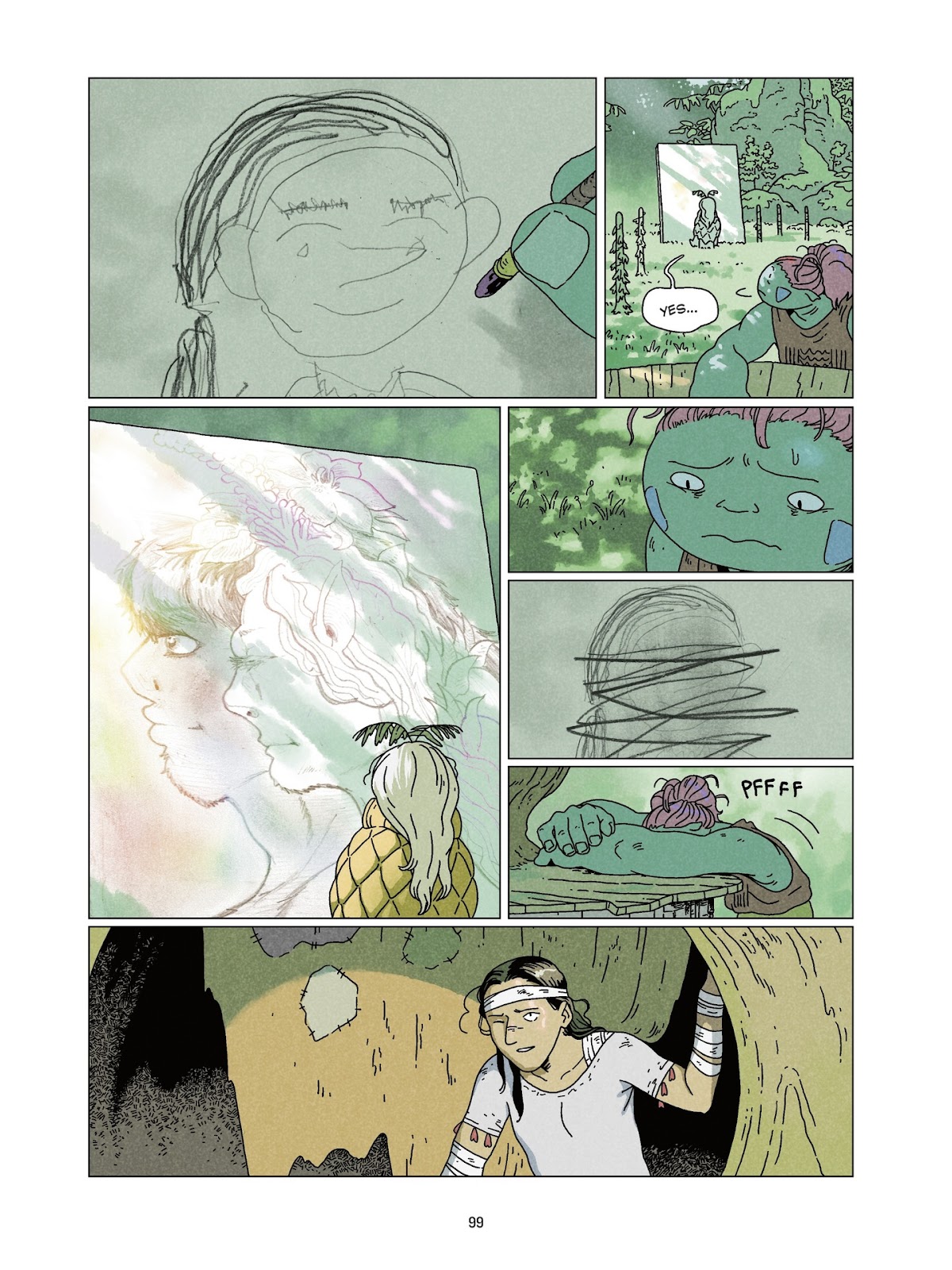 Hana and Taru: The Forest Giants issue TPB (Part 1) - Page 97