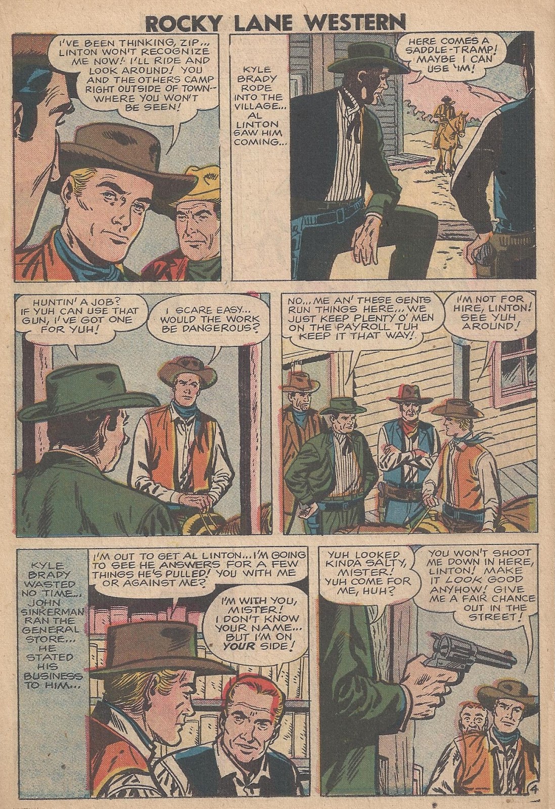 Rocky Lane Western (1954) issue 80 - Page 15