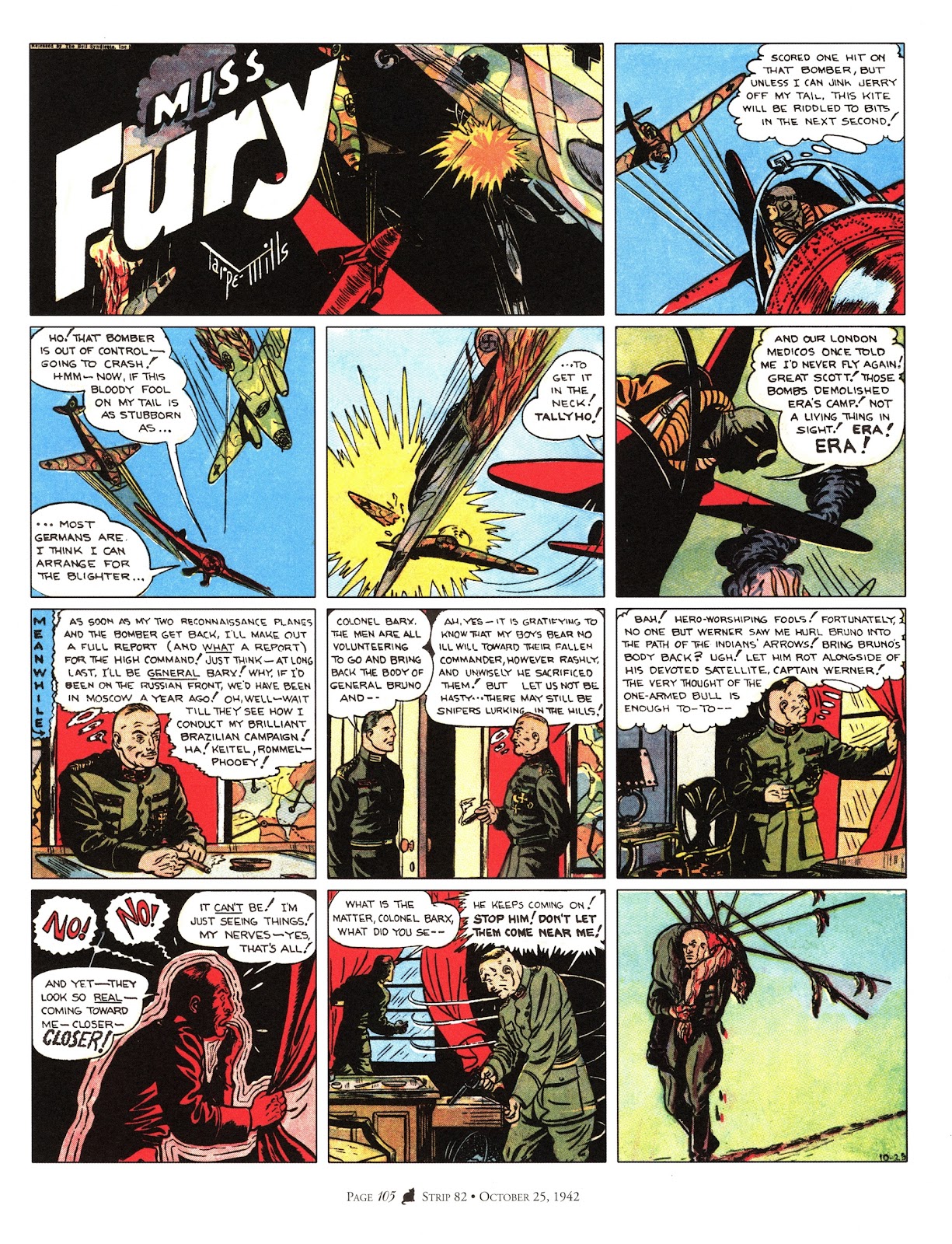 Miss Fury: Sensational Sundays 1941-1944 issue TPB - Page 113