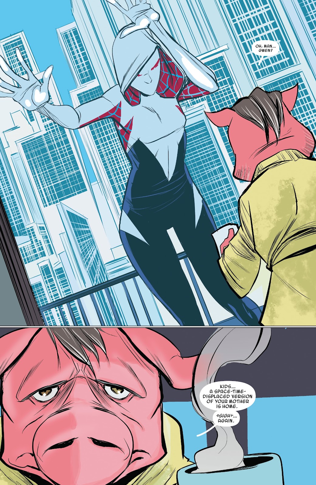 Spider-Gwen: Ghost-Spider Modern Era Epic Collection: Edge of Spider-Verse issue Weapon of Choice (Part 2) - Page 43