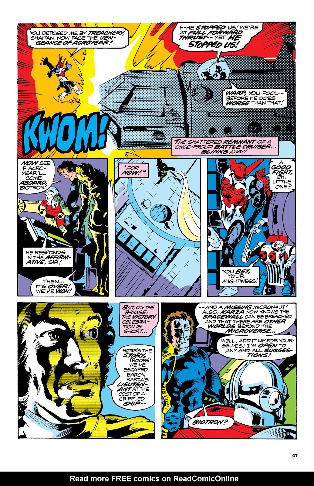 Micronauts: The Original Marvel Years Omnibus issue TPB (Part 1) - Page 62