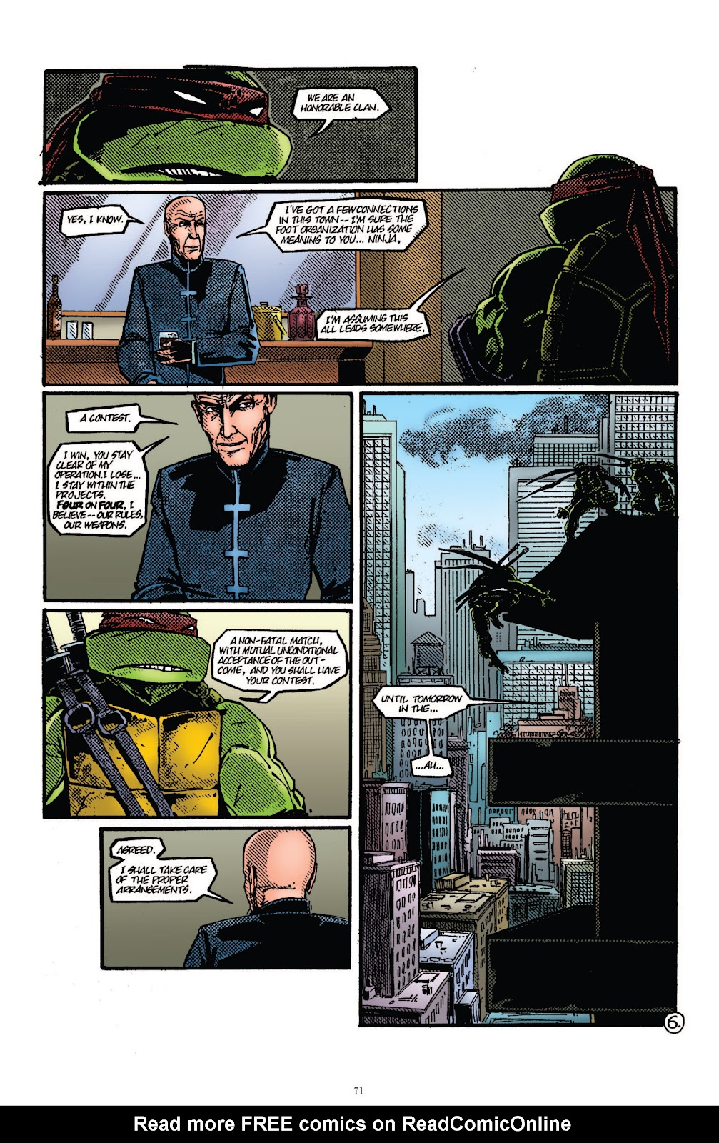 Teenage Mutant Ninja Turtles Classics issue Vol. 1 - Page 71
