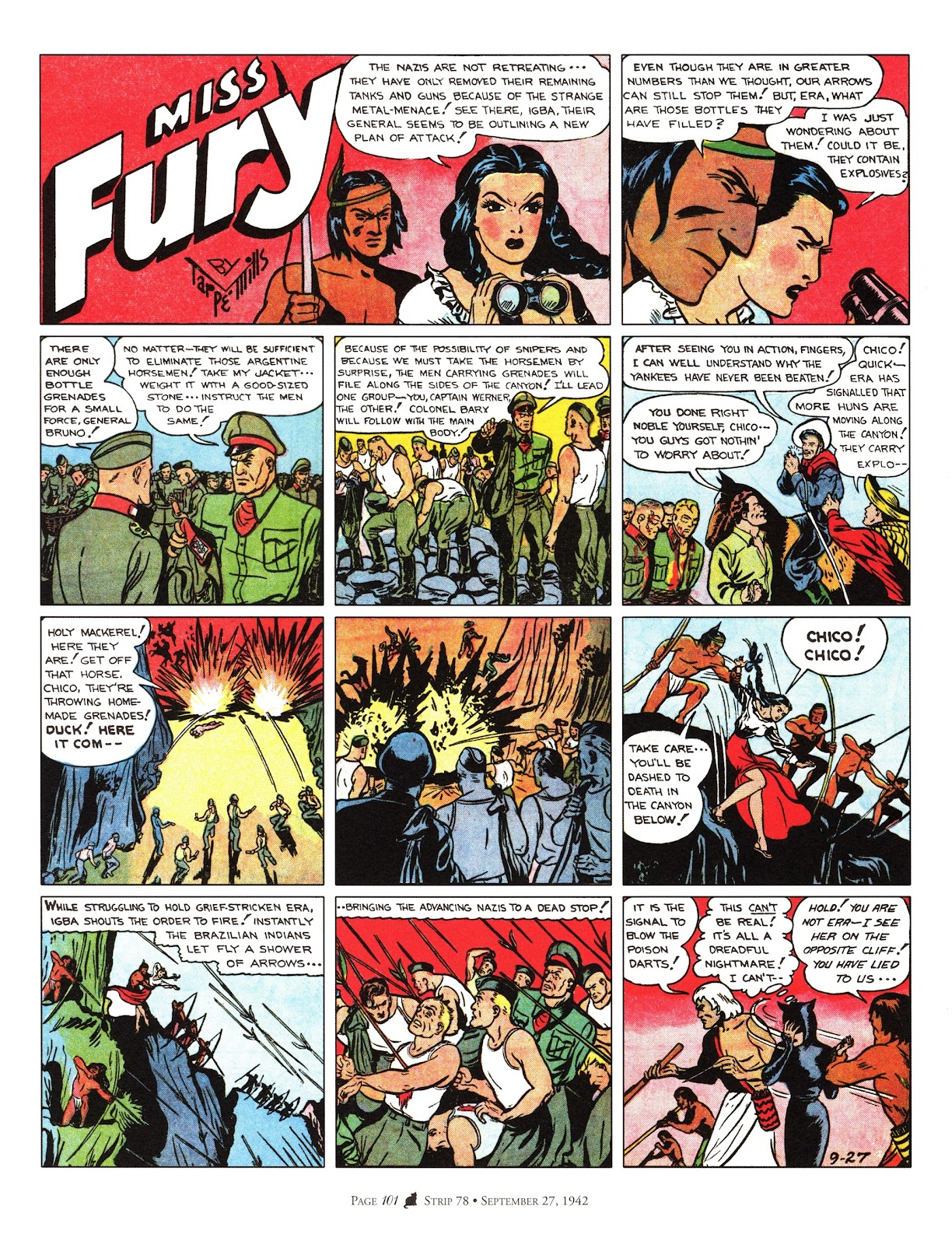 Miss Fury: Sensational Sundays 1941-1944 issue TPB - Page 109