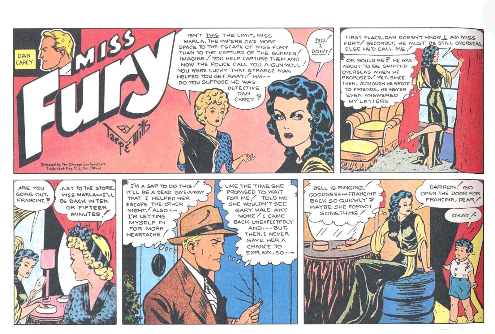 Miss Fury Sensational Sundays 1944-1949 issue TPB (Part 2) - Page 19