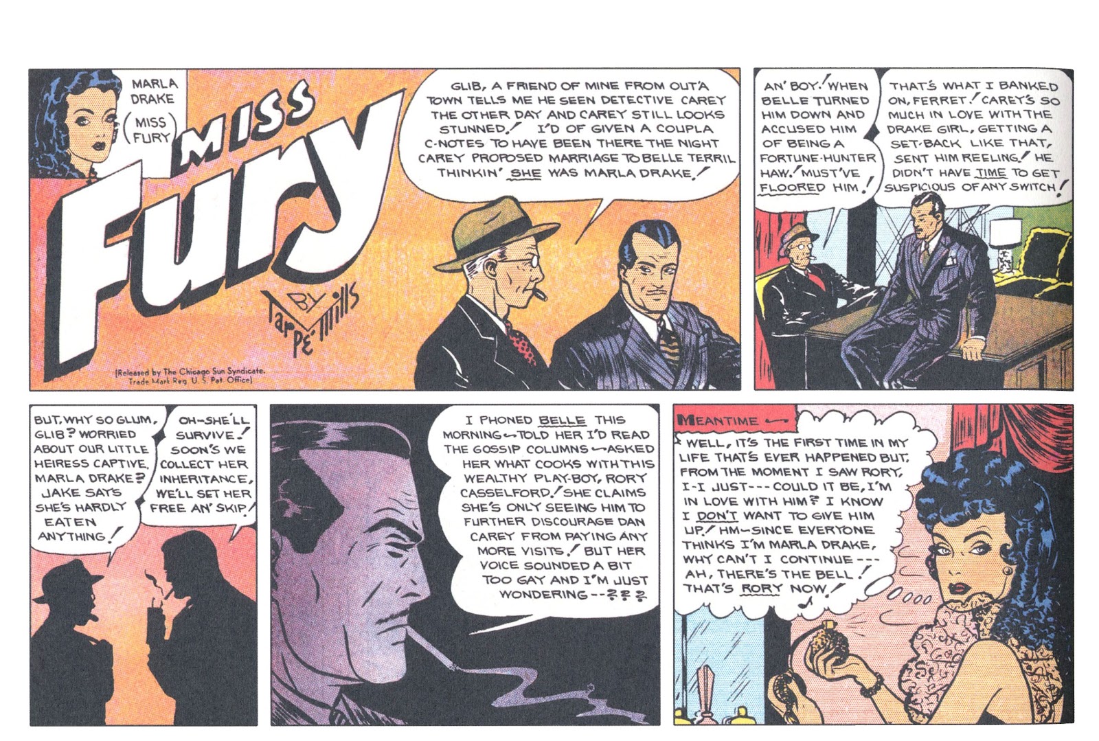 Miss Fury Sensational Sundays 1944-1949 issue TPB (Part 2) - Page 35